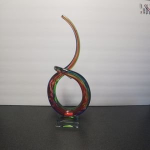 Murano Glass Multi Color Murano Knot